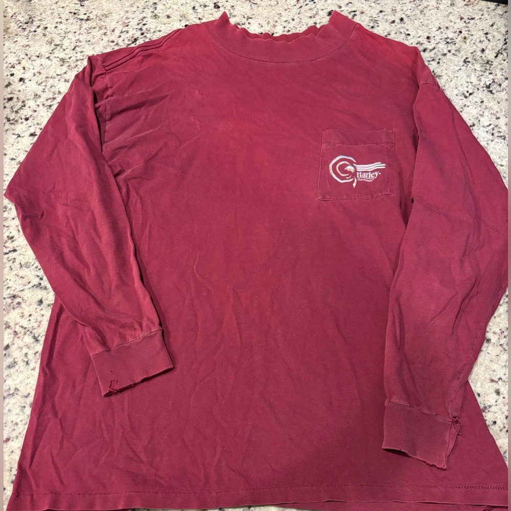 Harley Davidson Vintage Side Winder shirt- size XL